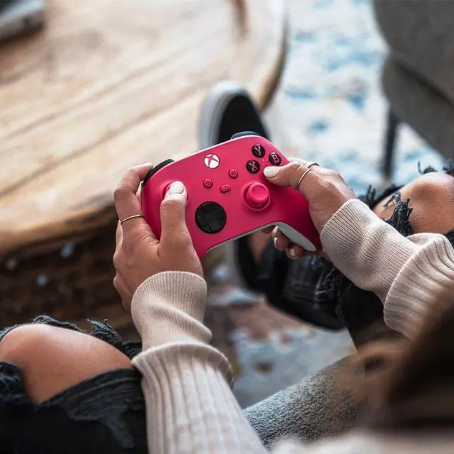 Alt view image 8 of 12 - Xbox Wireless Controller - Deep Pink