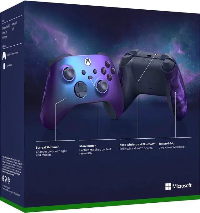 Alt view image 7 of 7 - Xbox Wireless Controller - Stellar Shift