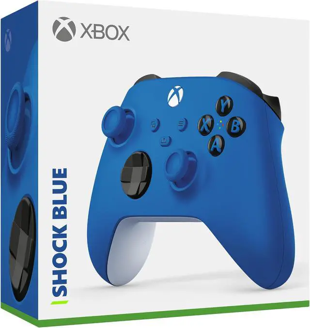 Alt view image 2 of 5 - Xbox Wireless Controller - Shock Blue