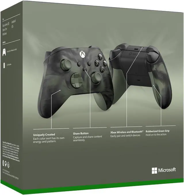 Alt view image 12 of 12 - Xbox Wireless Controller - Nocturnal Vapor