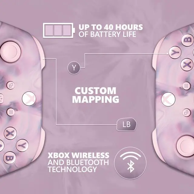 Alt view image 16 of 16 - Xbox Wireless Controller - Dream Cloud Vapor