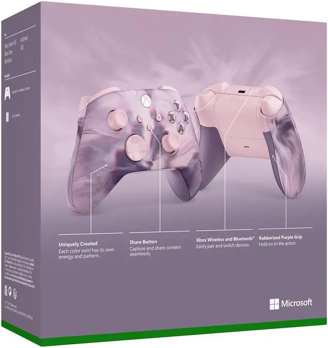 Alt view image 6 of 16 - Xbox Wireless Controller - Dream Cloud Vapor