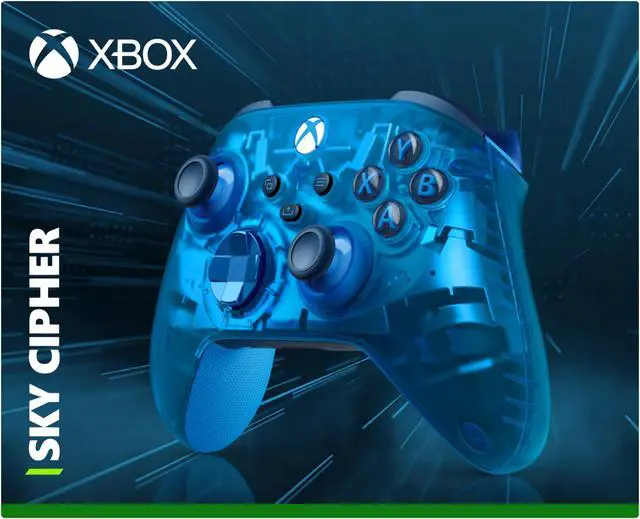 Alt view image 10 of 10 - Xbox Wireless Controller - Sky Cipher