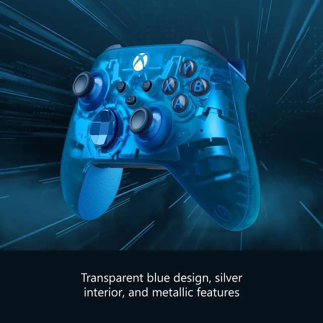 Alt view image 2 of 10 - Xbox Wireless Controller - Sky Cipher