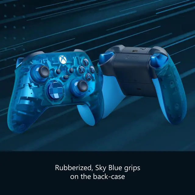 Alt view image 7 of 10 - Xbox Wireless Controller - Sky Cipher