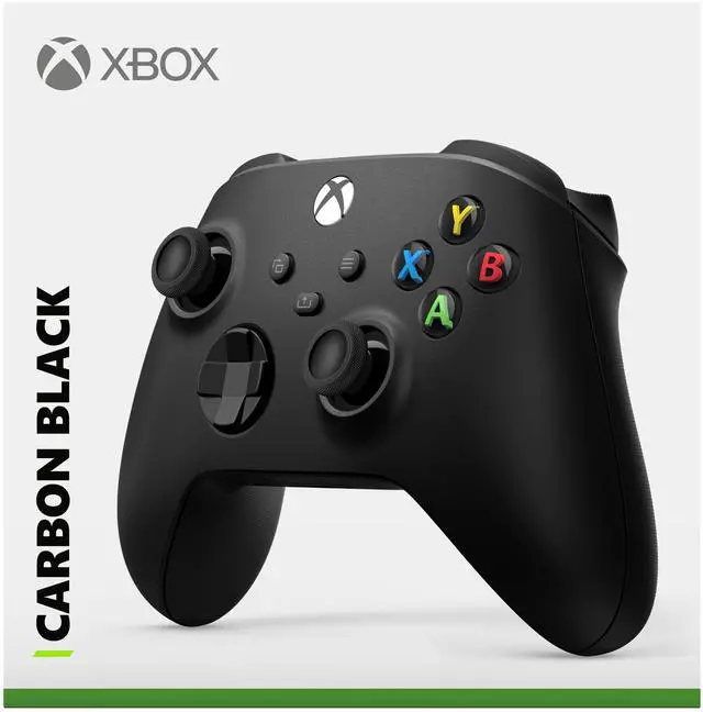 Alt view image 2 of 3 - Xbox Wireless Controller - Carbon Black for Xbox Series X|S, Xbox One, and Windows Devices