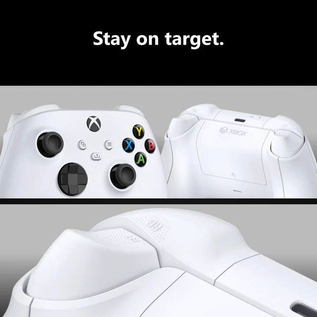 Alt view image 5 of 6 - Xbox Wireless Controller - Robot White for Xbox Series X|S, Xbox One, and Windows Devices