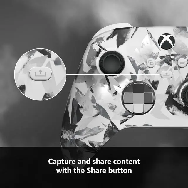 Alt view image 6 of 7 - Xbox Wireless Controller, Storm Breaker Special Edition for Xbox Series X|S, Xbox One, PCs, and Cloud-Enabled Devices