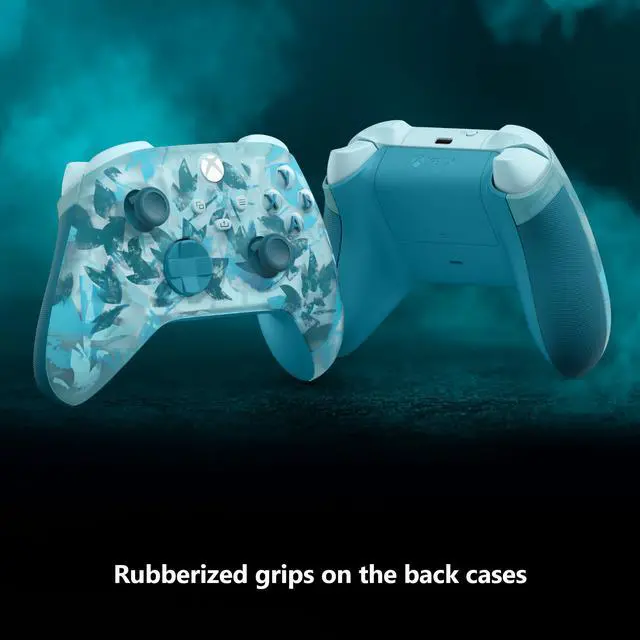 Alt view image 4 of 7 - Xbox Wireless Controller, Ice Breaker Special Edition for Xbox Series X|S, Xbox One, PCs, and Cloud-Enabled Devices
