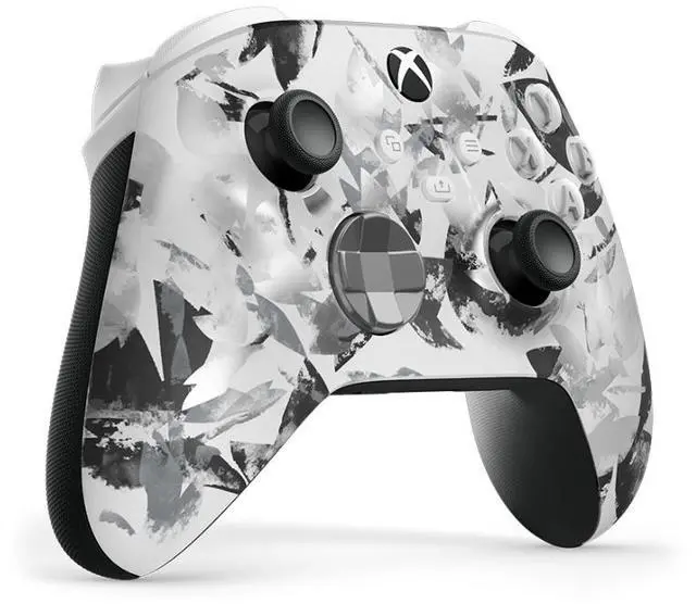 Alt view image 3 of 4 - Microsoft Breaker Series Special Edition Xbox Wireless Controller Classic grays, blacks, and whites