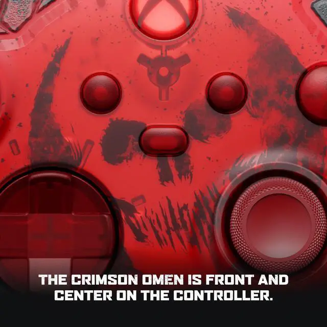 Alt view image 4 of 8 - XBOX Wireless Controller – Gears of War: E-Day Limited Edition – XBOX Series X|S, XBOX One, PCs, TVs, mobile, and more