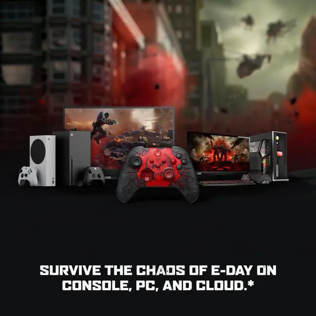 Alt view image 7 of 8 - XBOX Wireless Controller – Gears of War: E-Day Limited Edition – XBOX Series X|S, XBOX One, PCs, TVs, mobile, and more