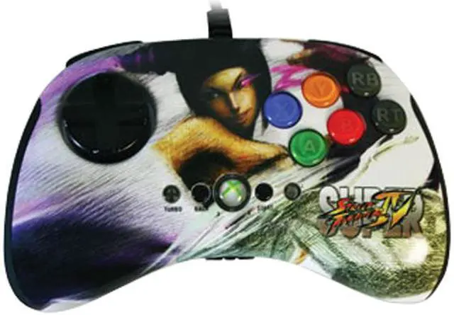 Main image of Mad Catz Super Street Fighter IV Round 2 FightPad Xbox 360 - Juri