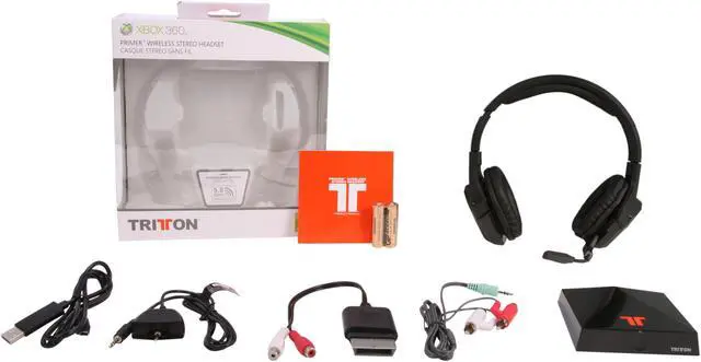 Alt view image 8 of 8 - TRITTON Primer Wireless Headset for Xbox 360, by Mad Catz