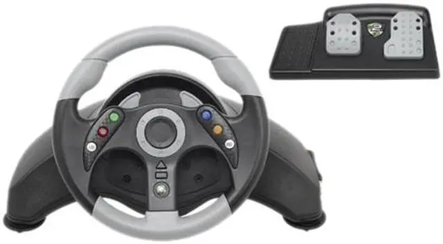 Alt view image 2 of 4 - Mad Catz MC2 MicroCon Racing Wheel for Xbox 360