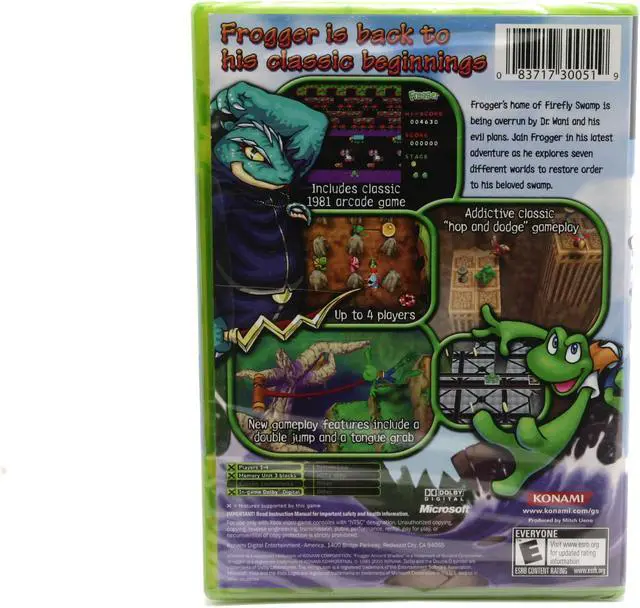 Alt view image 2 of 2 - Frogger Ancient Shadow XBOX Game KONAMI