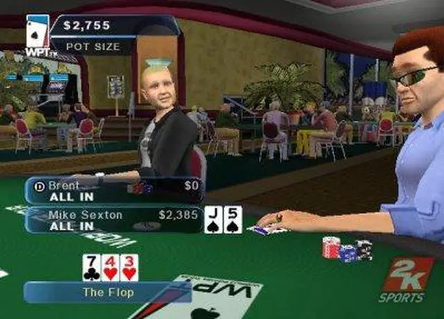 Alt view image 4 of 20 - World Poker Tour 2K6 XBOX game 2K Games