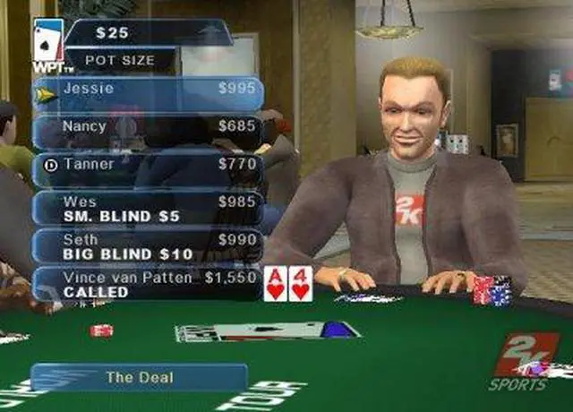 Alt view image 6 of 20 - World Poker Tour 2K6 XBOX game 2K Games