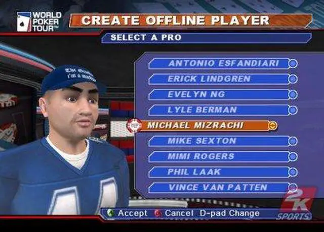 Alt view image 7 of 20 - World Poker Tour 2K6 XBOX game 2K Games