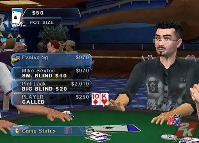 Alt view image 12 of 20 - World Poker Tour 2K6 XBOX game 2K Games