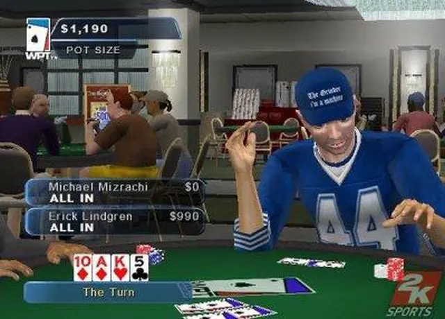Alt view image 17 of 20 - World Poker Tour 2K6 XBOX game 2K Games