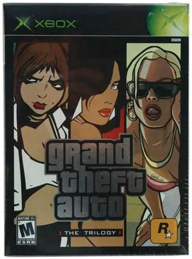 JEU MICROSOFT XBOX GRAND THEFT AUTO THE TRILOGY COMPLET VERSION PAL