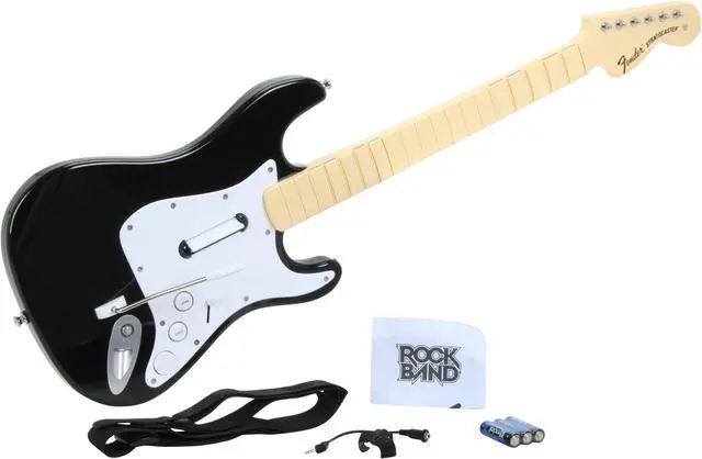 Alt view image 9 of 10 - EA Rock Band Wireless Guitar for Xbox 360