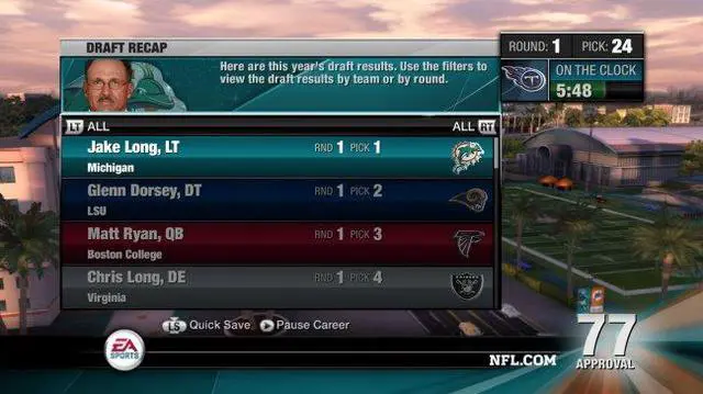 Alt view image 5 of 13 - NFL Head Coach 09 Xbox 360 Game