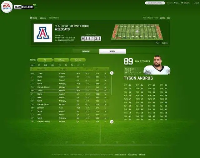 Alt view image 5 of 15 - NCAA Football 2010 Xbox 360 Game