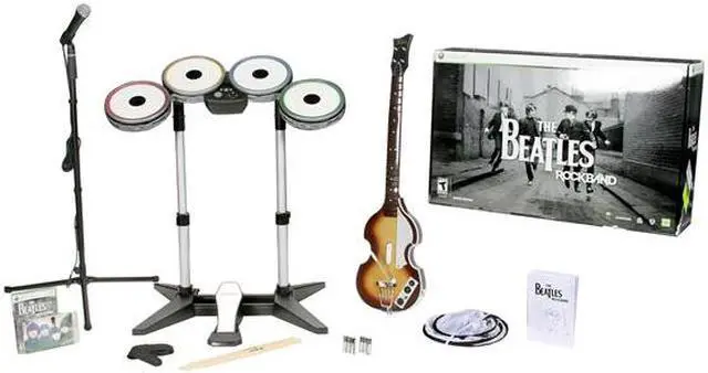 Alt view image 9 of 9 - The Beatles: Rock Band Limited Edition Premium Bundle Xbox 360 Game