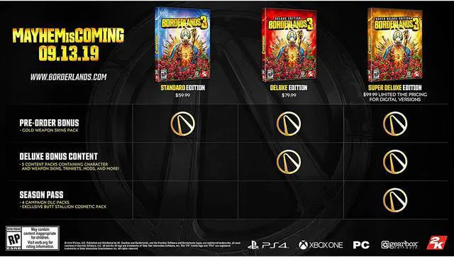 Alt view image 3 of 8 - Borderlands 3 - Xbox One