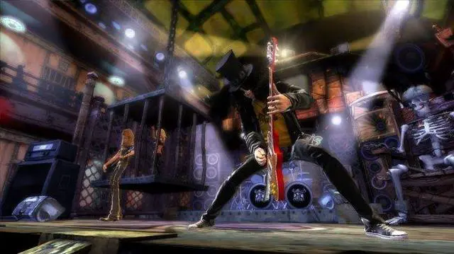 Alt view image 12 of 20 - Guitar Hero III: Legends of Rock Bundle w/Guitar Xbox 360 Game