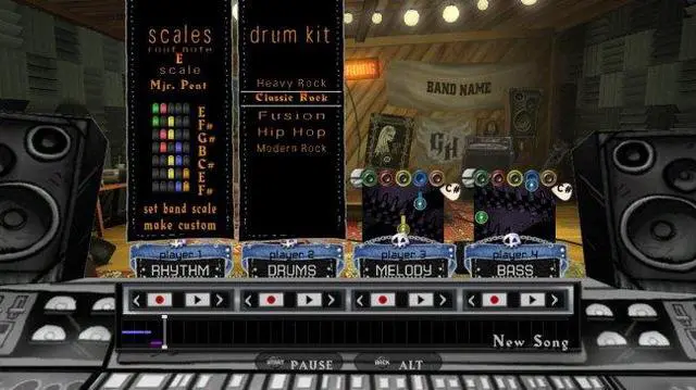 Alt view image 19 of 20 - Guitar Hero World Tour (Band Kit) Xbox 360 Game