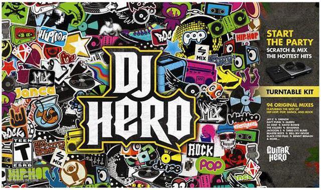 Main image of DJ Hero w/turn Table Xbox 360 Game