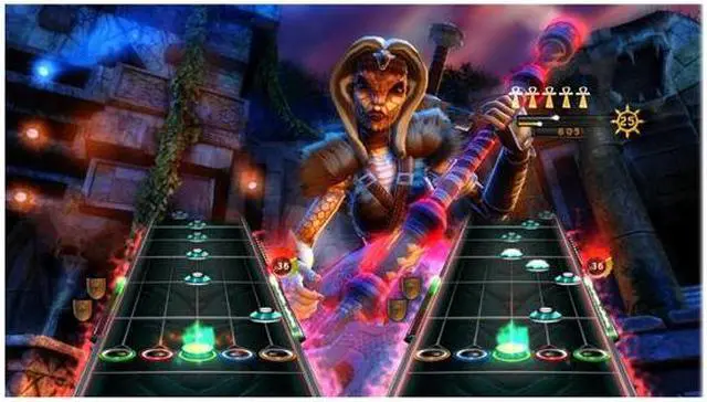 Alt view image 3 of 6 - Guitar Hero: Warriors of Rock Super Bundle Xbox 360 Game