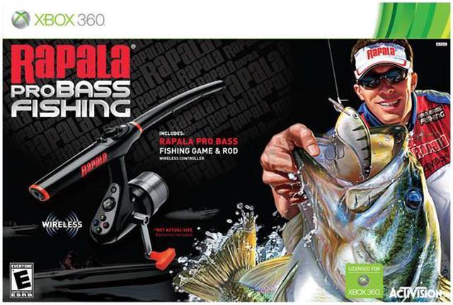 Rapala Pro Bass Fishing 2010 Bundle Xbox 360 Game 