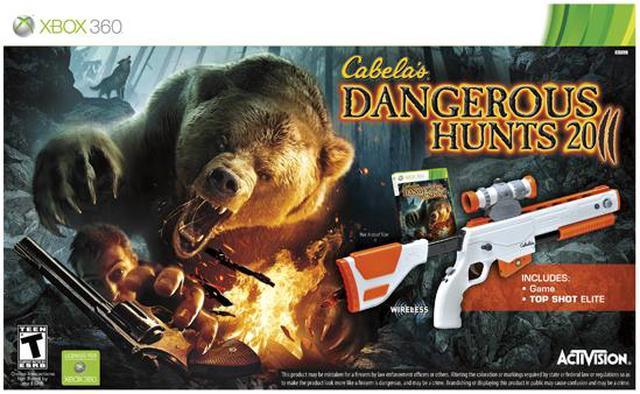 Cabela's Dangerous Hunts 2011 Gun Bundle Xbox 360 Game 