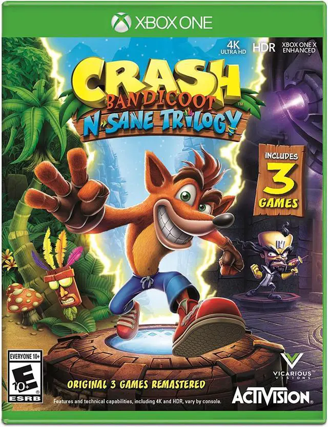 Main image of Crash Bandicoot N. Sane Trilogy - Xbox One