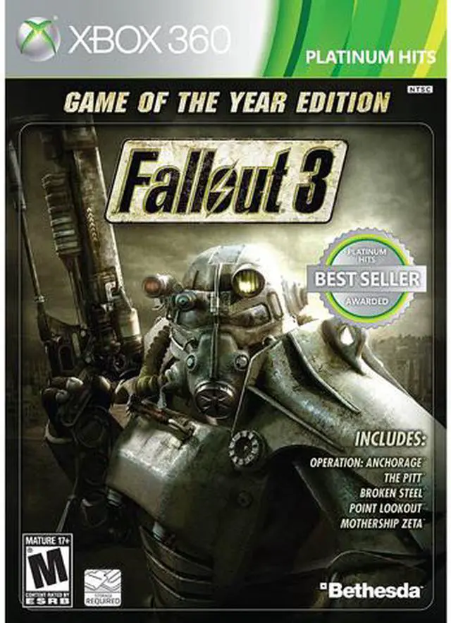 Main image of Fallout 3 Game of the Year Edition Xbox 360 Game