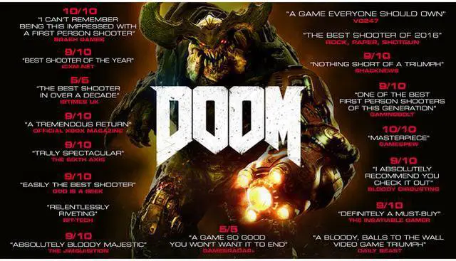 Alt view image 2 of 2 - Doom - Xbox One