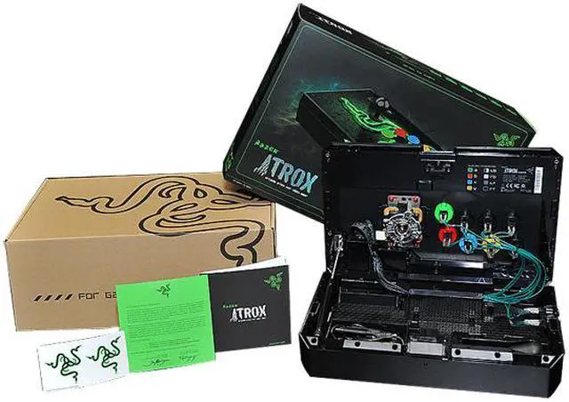 Alt view image 6 of 13 - Razer Atrox Arcade Stick for Xbox 360