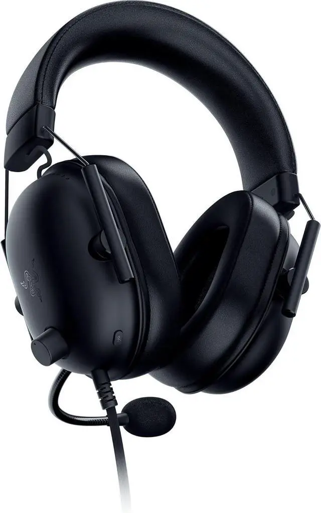 Alt view image 9 of 12 - Razer BlackShark V2 X (Xbox Licensed) - Wired Console esports Headset - Black