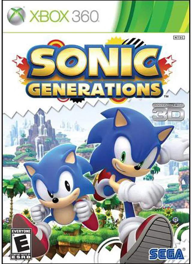 Main image of Sega Sonic Generations Xbox 360 Game