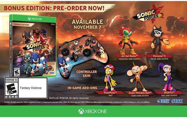 Xbox Sonic Forces Games