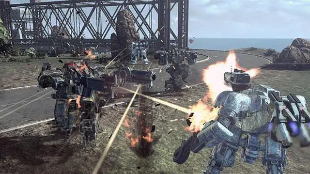Alt view image 4 of 20 - Front Mission Evolved Xbox 360 Game