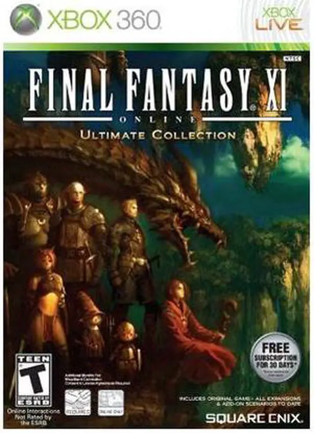 Main image of Final Fantasy XI: Ultimate Collection Xbox 360 Game