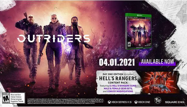 Alt view image 2 of 10 - Outriders Day One Edition - Xbox One, Series X|S