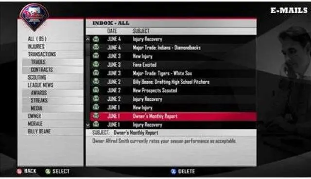 Alt view image 6 of 9 - MLB Front Office Manager Xbox 360 Game