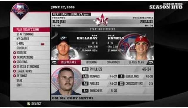 Alt view image 9 of 9 - MLB Front Office Manager Xbox 360 Game