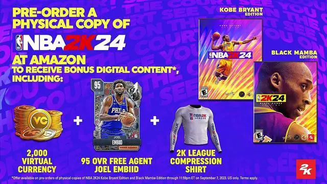 Alt view image 2 of 6 - NBA 2K24 Kobe Bryant Edition - Xbox One